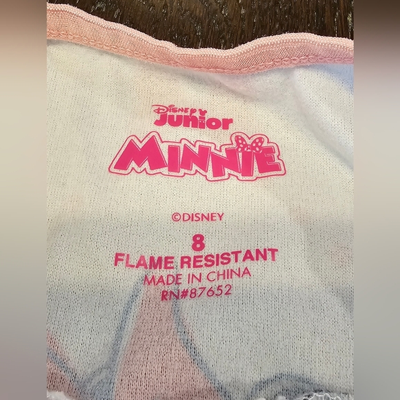 Disney Frozen and Minnie Mouse Kids Nightgowns - Blue and Pink Size 8 - Picture 2 of 5